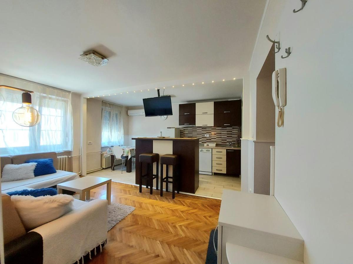 Central Apartment With Garage Новий Сад Екстер'єр фото