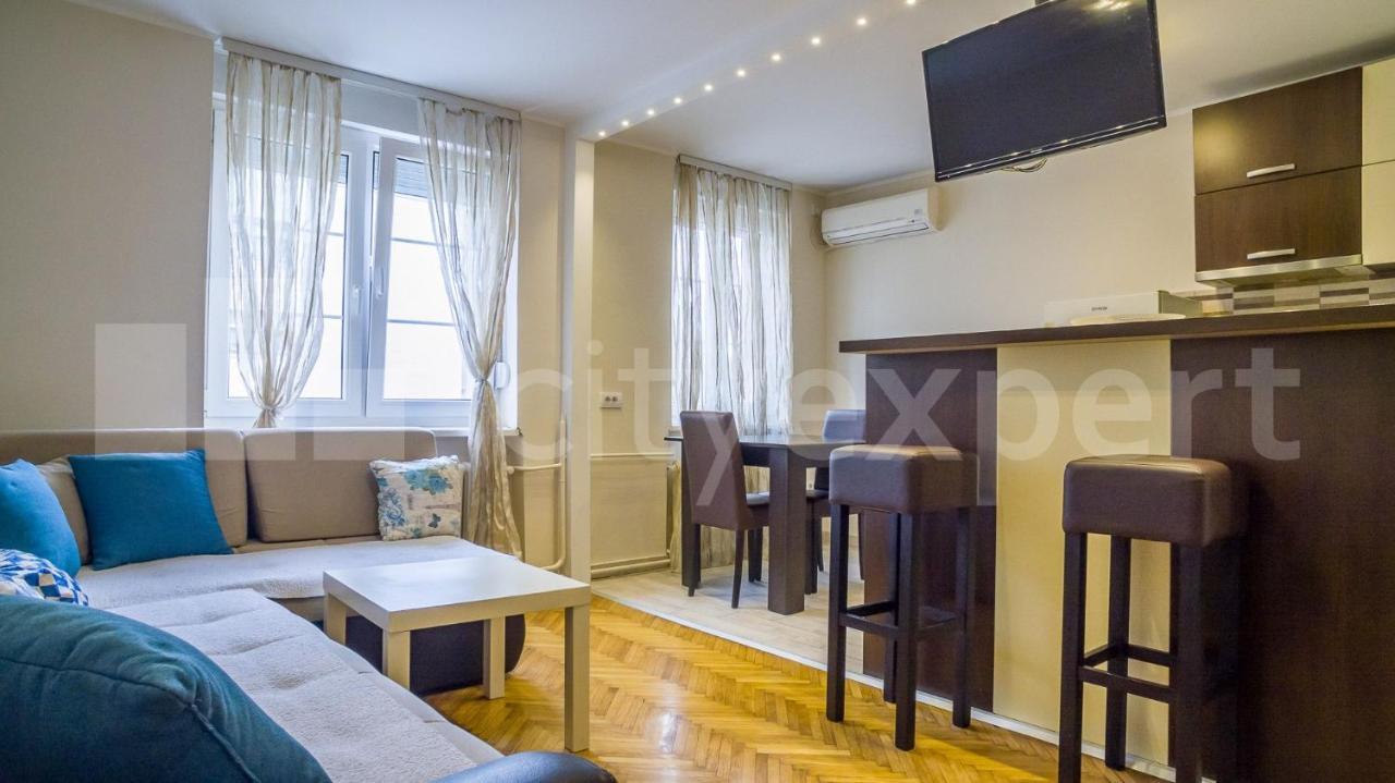 Central Apartment With Garage Новий Сад Екстер'єр фото